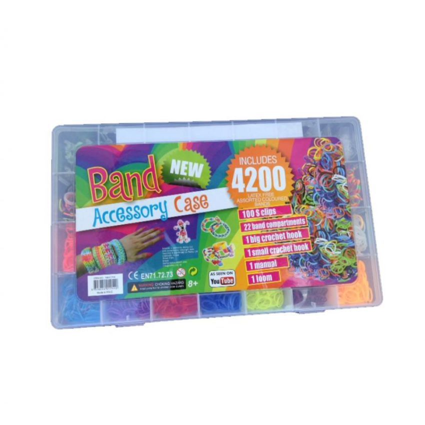 1 Buy DIY an Ultimate 4200 Pieces Rubber Band Bracelet Maker in